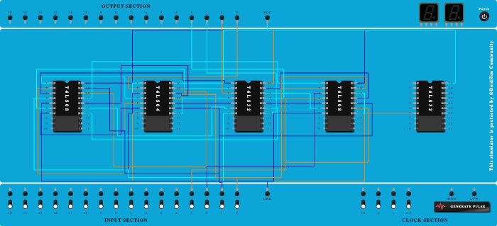 Excess 3 to BCD Convertor