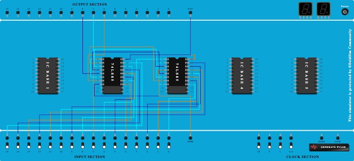 8 bit comparator