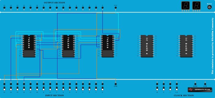 Circuit with NAND gate