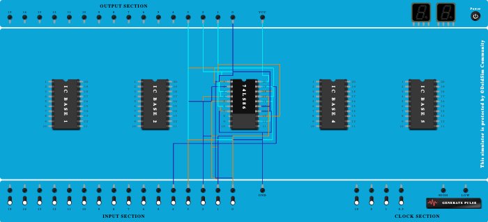4bit Gray to binary Code converter - Copy - Copy