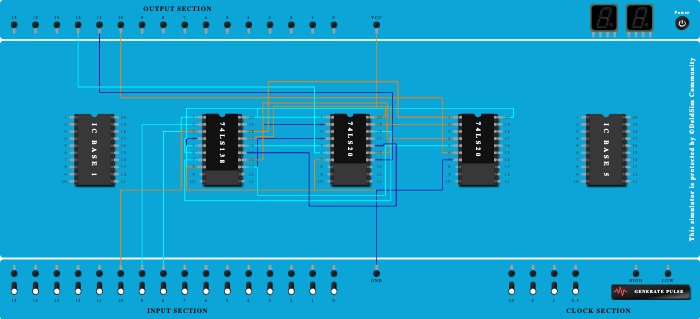 binary to gray code using ic 74153