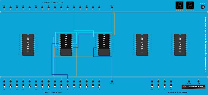 Assignment 6 Even Parity Detector