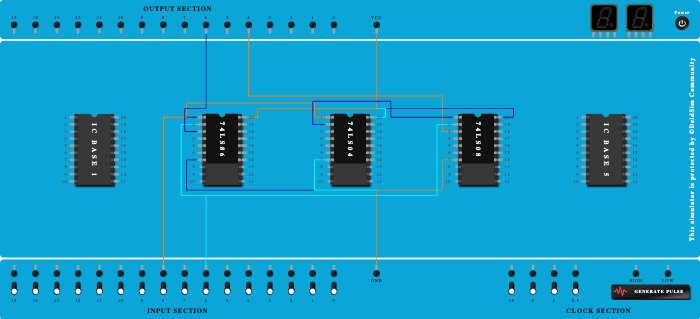 Half Substractor using Basic Gates