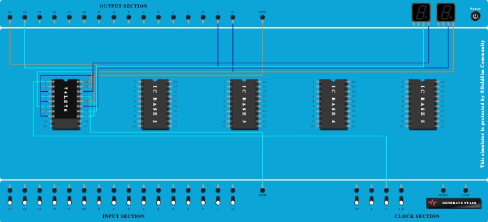 2 BIT UP AND DOWN COUNTER-1