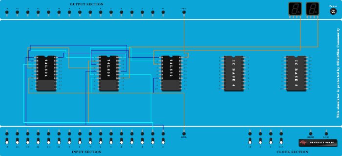 Half substractor