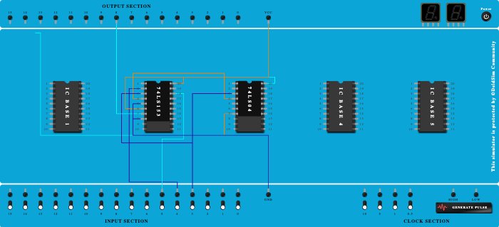4:1 mux by reduction method