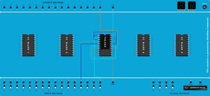 OR GATE USING NAND GATE