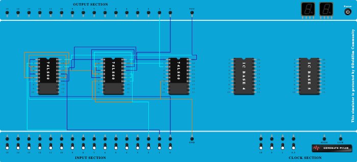 full subtractor using nand gate