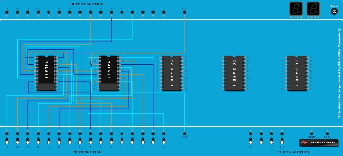 8 bit comparator.