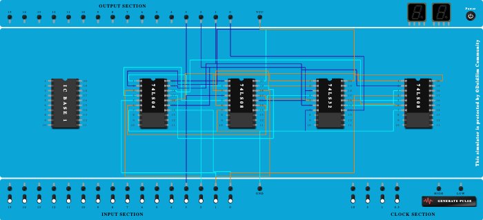 GreyToBinaryCodeConverter(4-BIT)