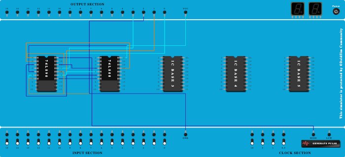MOD counter using IC 7490 decade counter