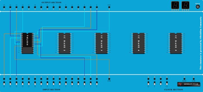 7404 HEX NOT Gates