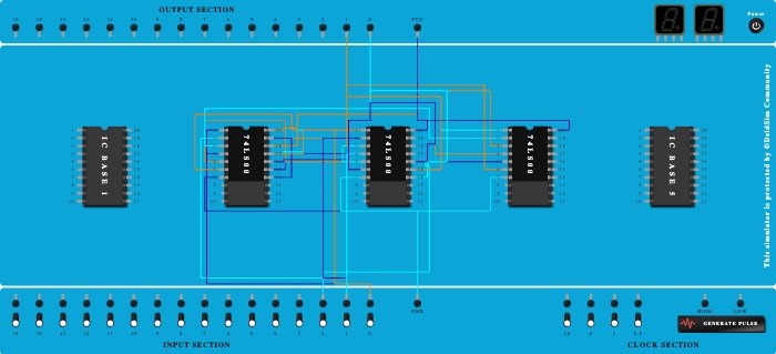 half subtractor(nand) - Copy