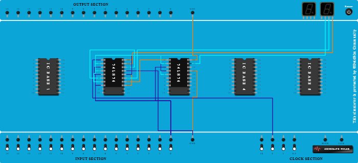Asynchronous Down Counter