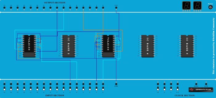 full adder + hardwired mux
