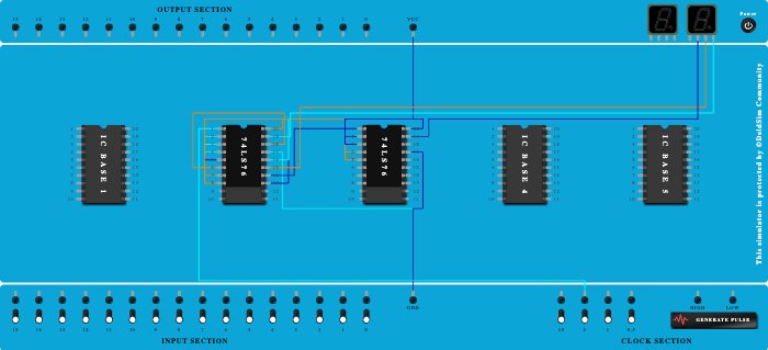 3 Bit Asynchronous Down