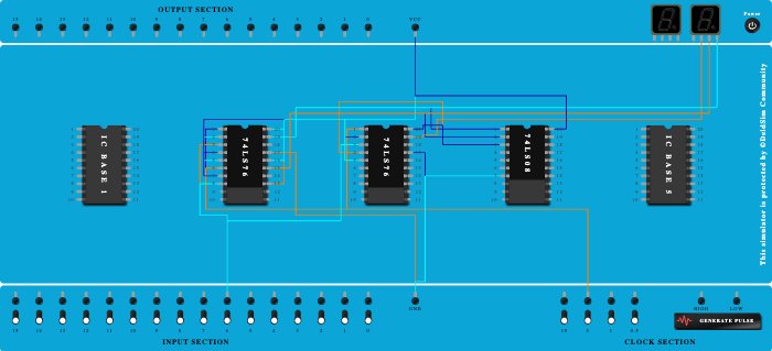 3 bit synchronous up counter
