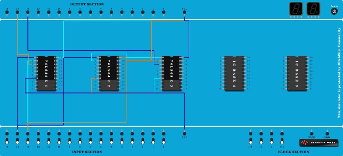 Half subtractor
