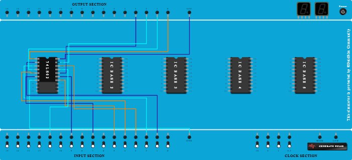 Quad 2-input NOR Gates