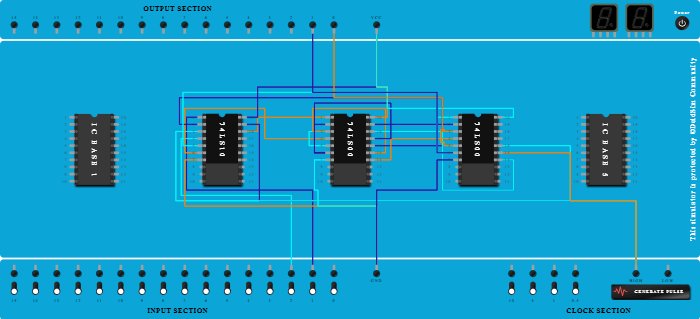 MASTER SLAVE JK Flip Flop - Copy