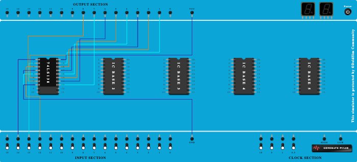 3 line to 8 line decoder
