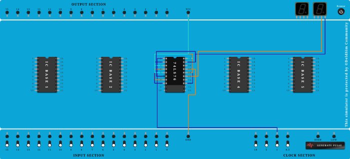 UP COUNTER 2 BIT