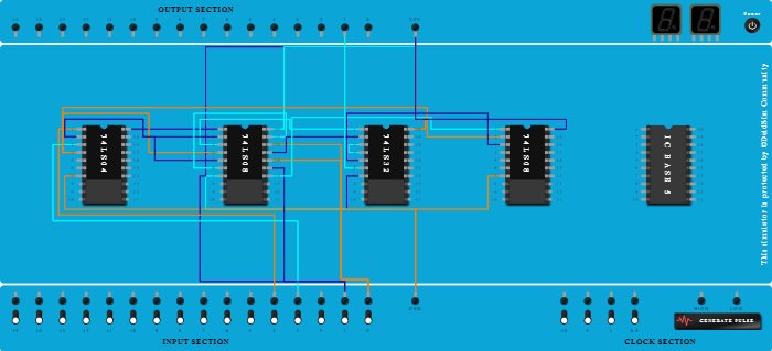 2 bit comparator A>B - Copy