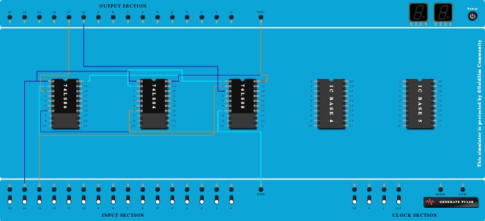 half subtractor