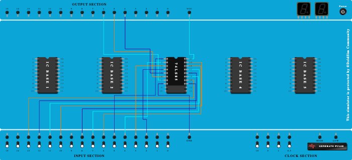 4 bit comparator