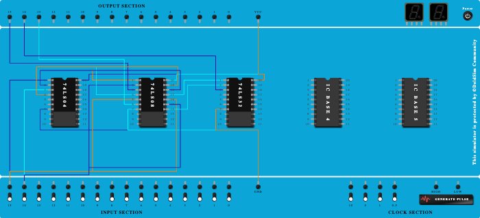 1 bit comparator