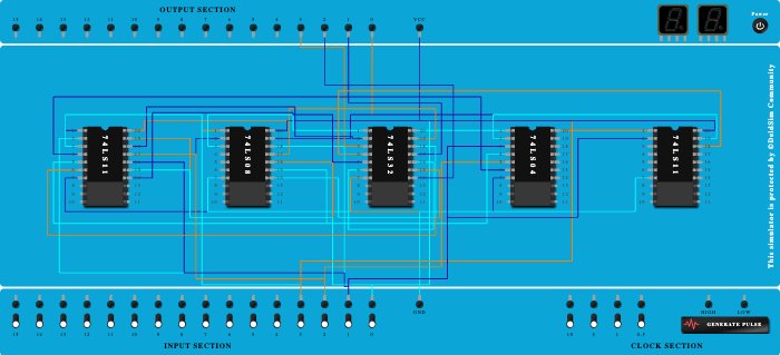 MOCK-1 Excess-03 to BCD Code Converter