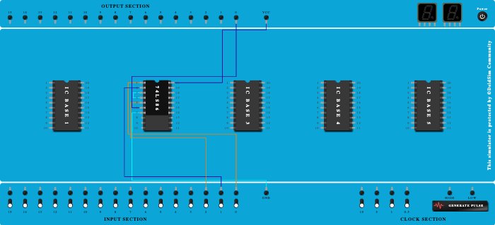 3Bit Even Parity Generater