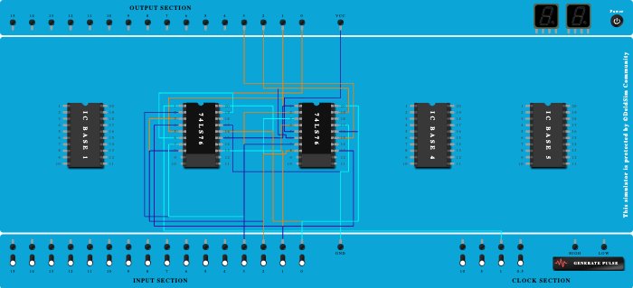 Mod 16 async UP