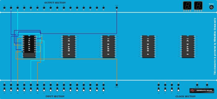 half adder using multiplexer 4::1 - Copy