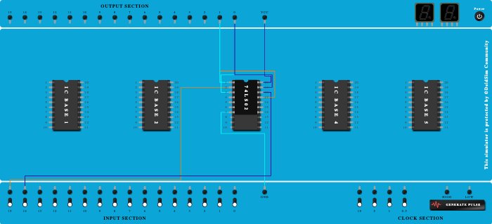SR-Latch using NOR-gates