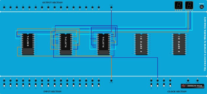 Ripple Counter using JK-Flip Flops - Copy