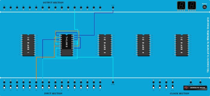 XNOR Gate using NOR Gates