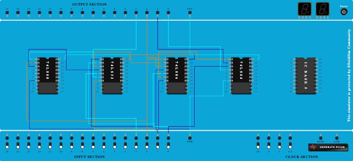 (62-Shaikh Arshan) 4 Bit Code Converters