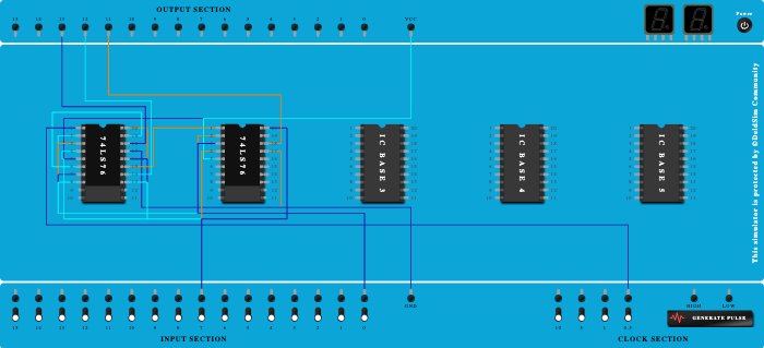 asynchronous down  counter 