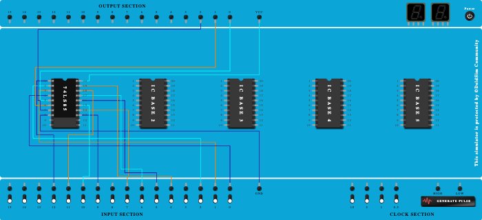 4 bit comparator