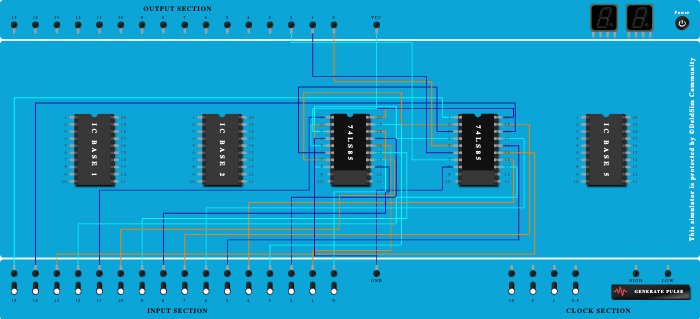 8 bit comparator 