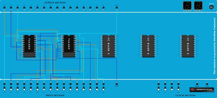 8-bit comparator 