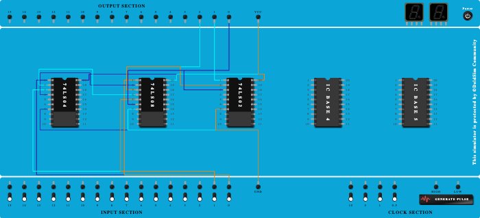 1 BIT COMAPARATOR