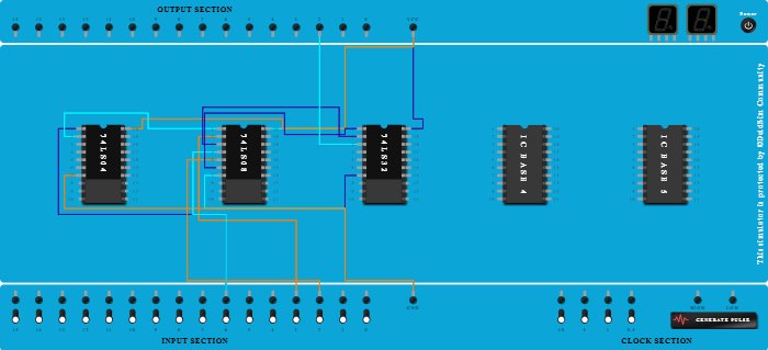 EX-6 2:1 MUX USING BASIC GATES