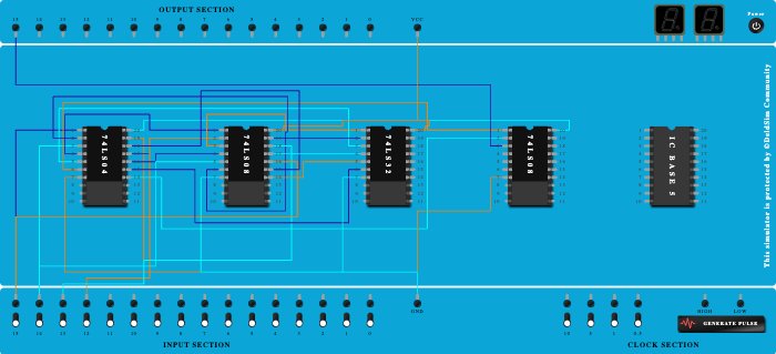 exp 6 2bit comparator equal