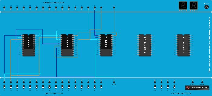 1 bit comparator