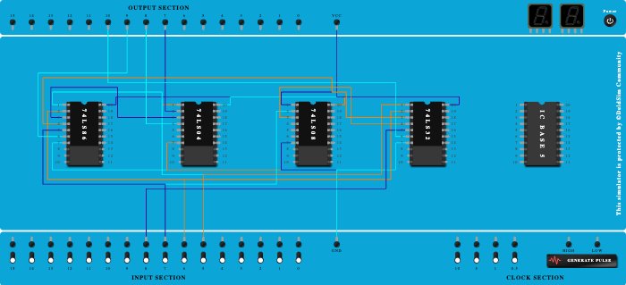 BCD To Excess-3 Converter
