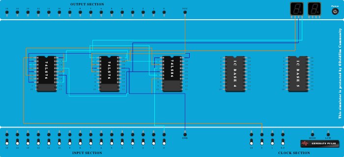 Asynchronus up/down counter 