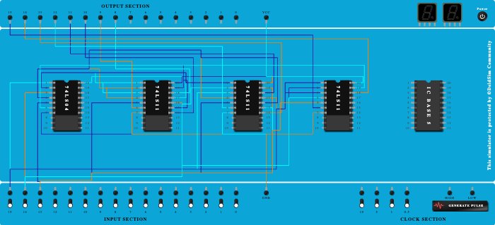 3 to 8 Using IC 7411 (Some errors do check)