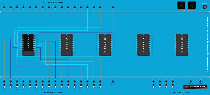 4 bit comparator